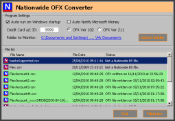 iCreateOFX Nationwide OFX Converter